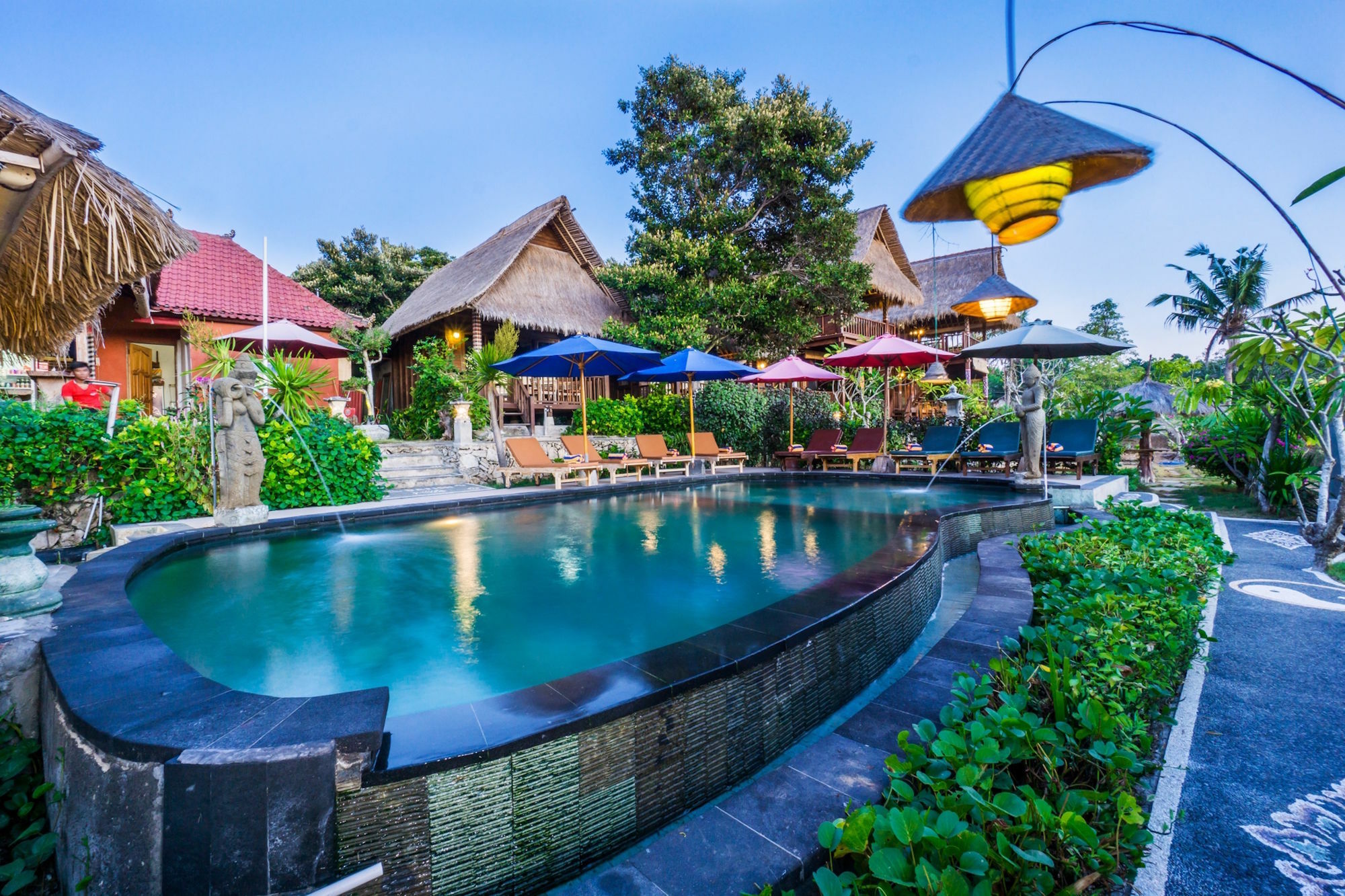 เดอะ ดาฟิช เจนิงัน Hotel Ceningan Island ภายนอก รูปภาพ